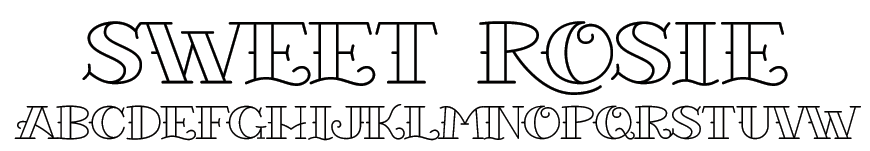 Sweet Rosie Font